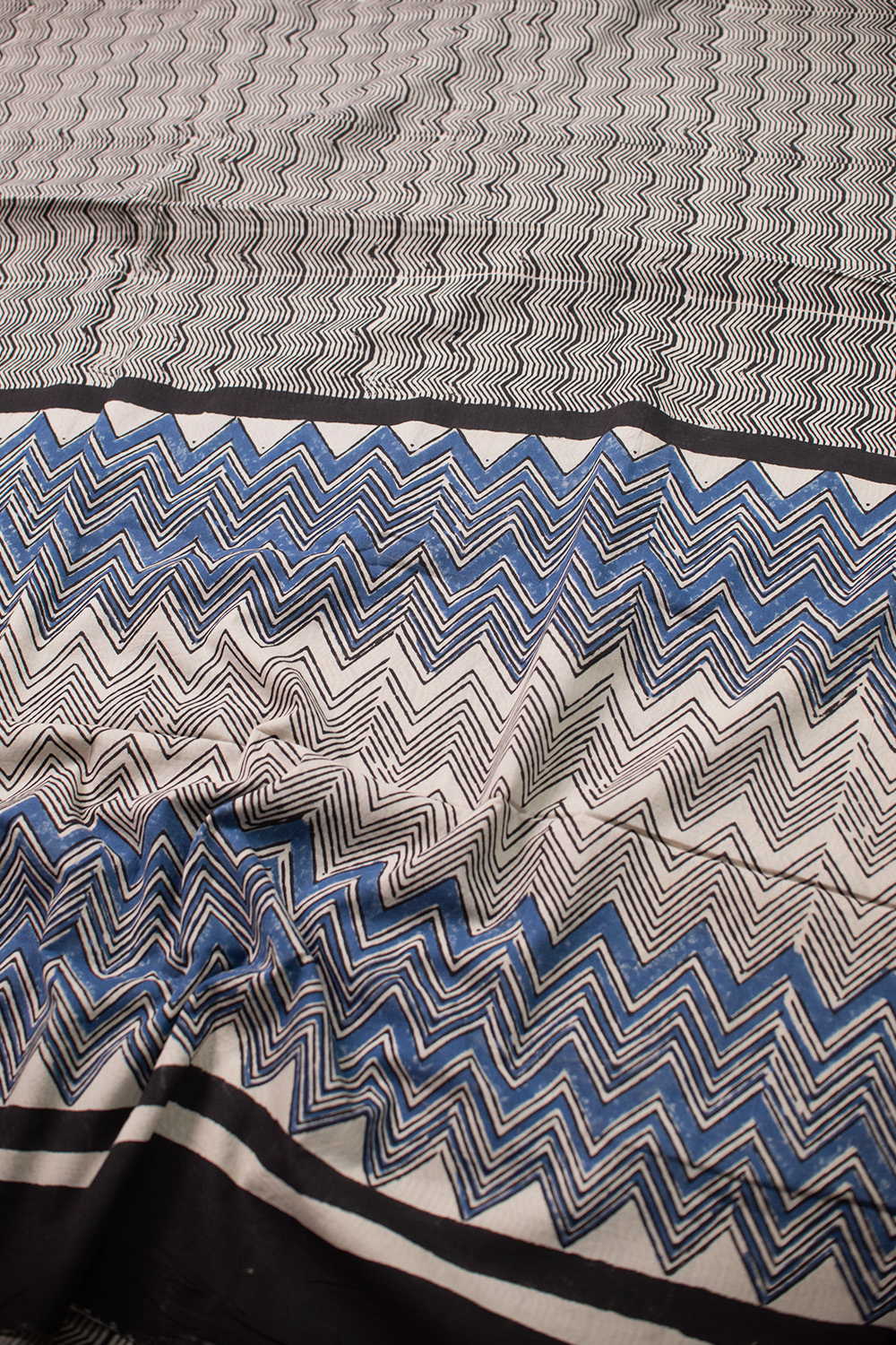 Block Printed Cotton Sarees - Matkatus 