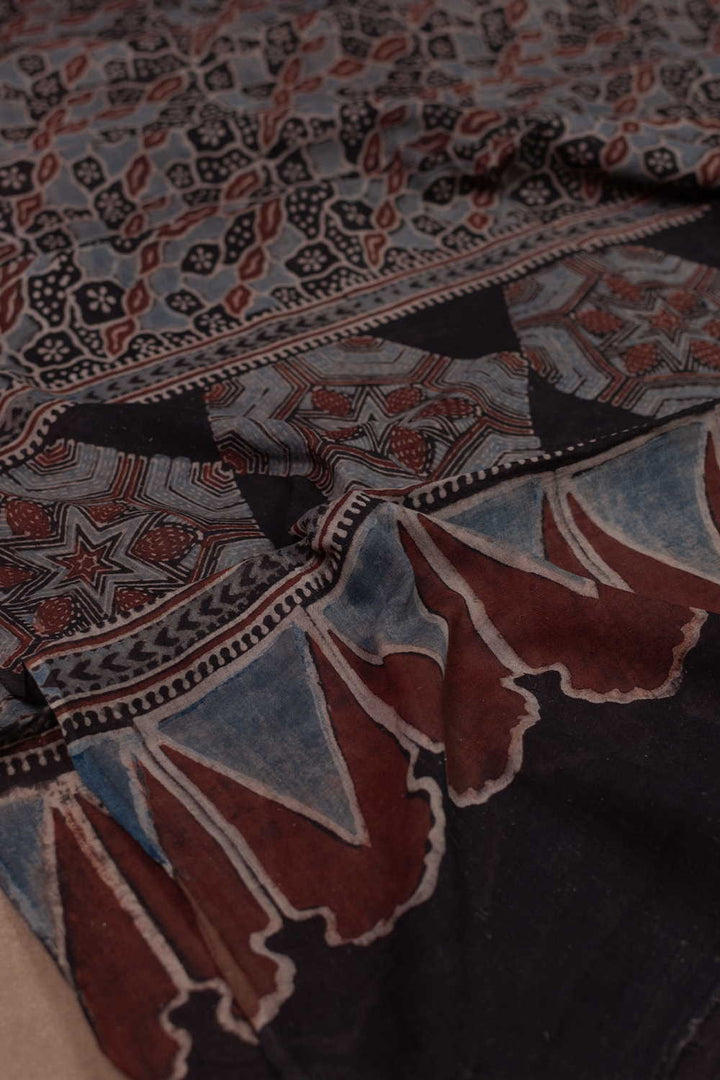 Block Printed Dupattas - Matkatus 