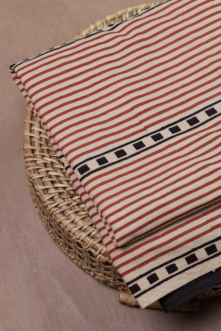 Block Printed Fabric-Matkatus 