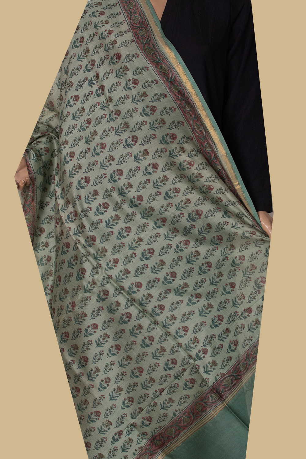 Silk Cotton Dupattas - Matkatus 