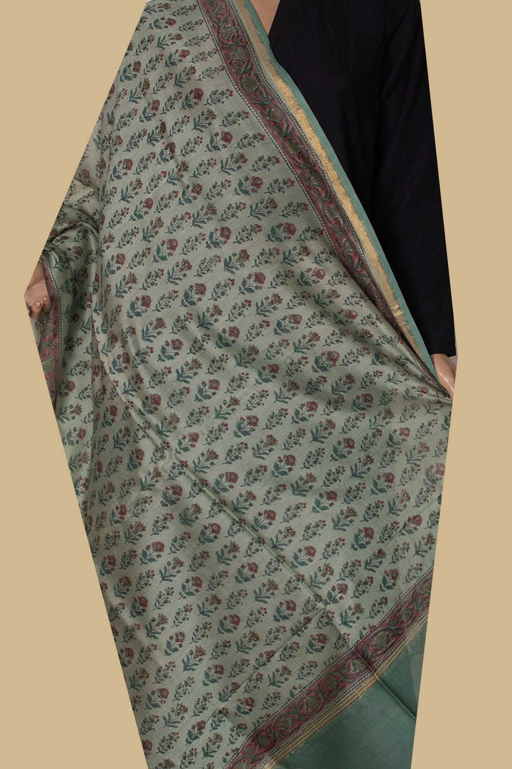 Silk Cotton Dupattas - Matkatus 