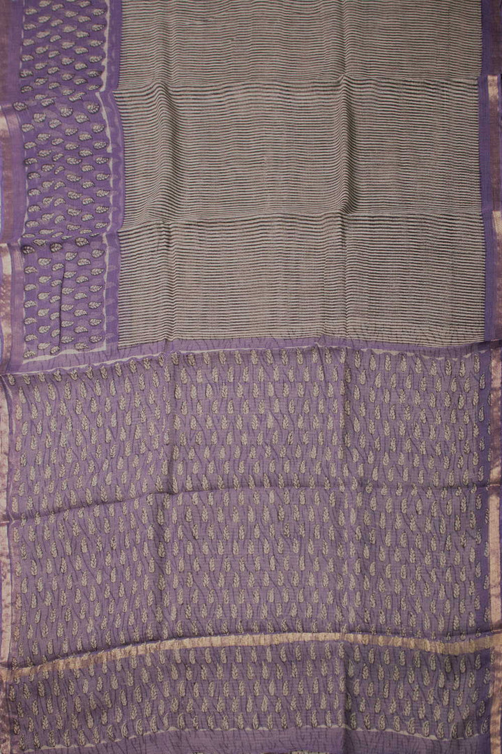 Block Printed Saree - Matkatus