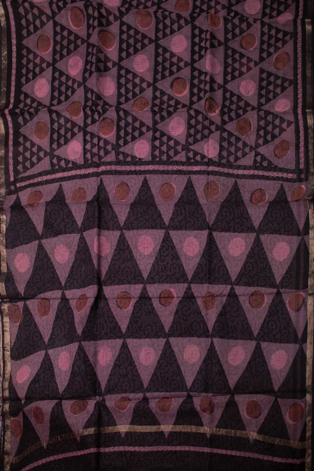 Block Printed Saree - Matkatus