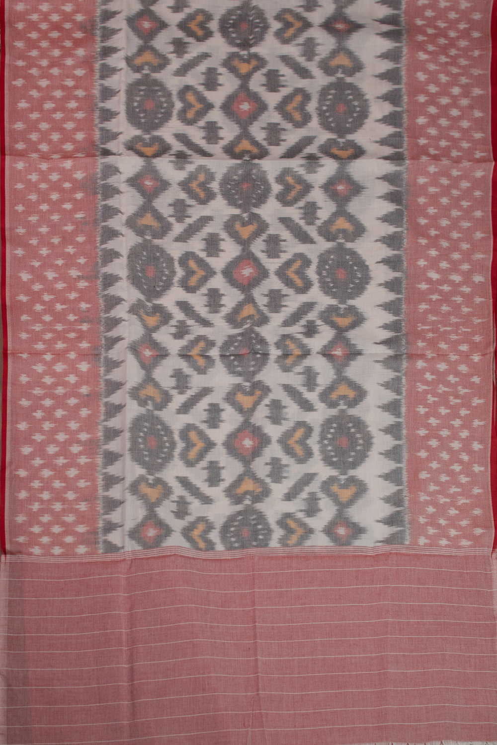 Ikat Cotton Dupatta - Matkatus 