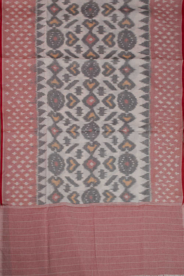 Ikat Cotton Dupatta - Matkatus 