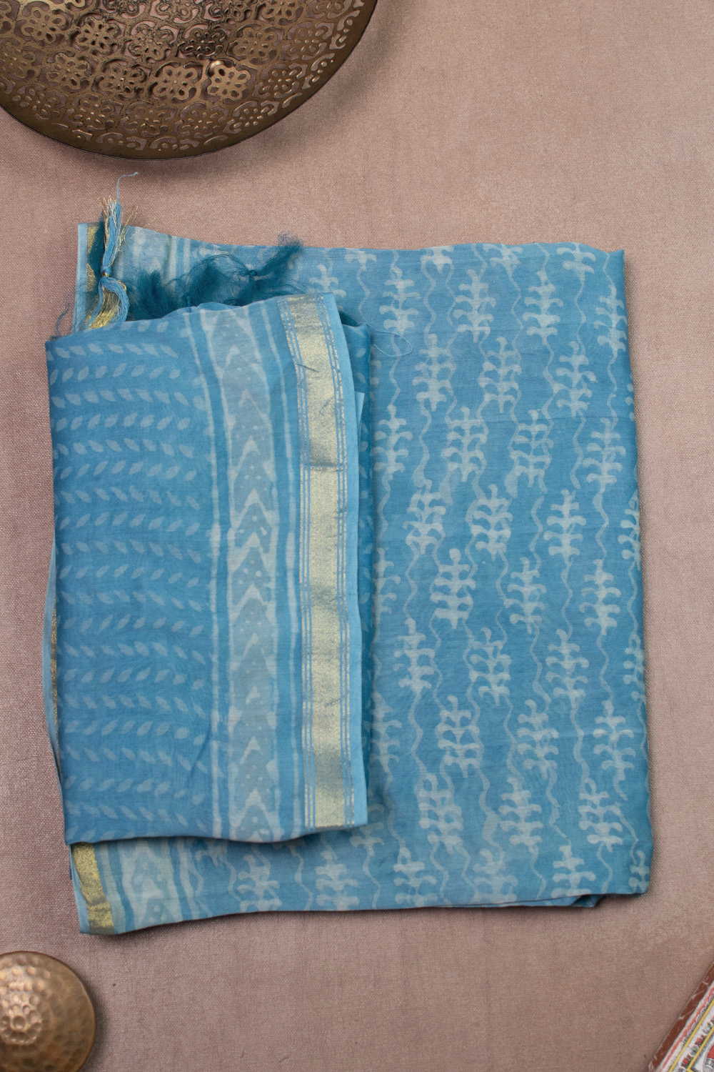 Chanderi Silk Cotton Fabrics - Matkatus