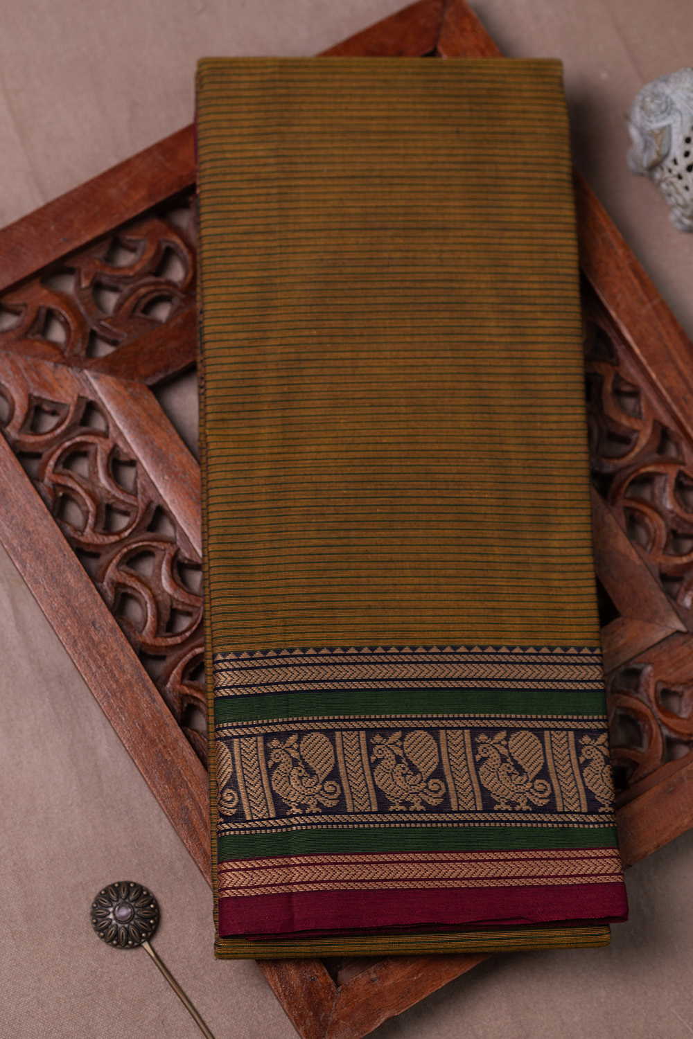 Kanchi Cotton Saree - Matkatus 