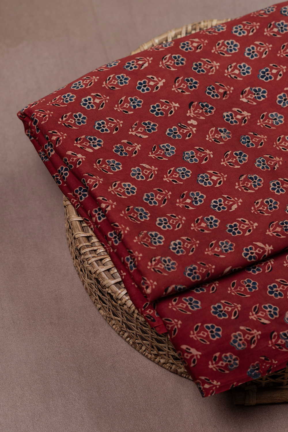 Ajrak Modal Silk Fabric - Matkatus 