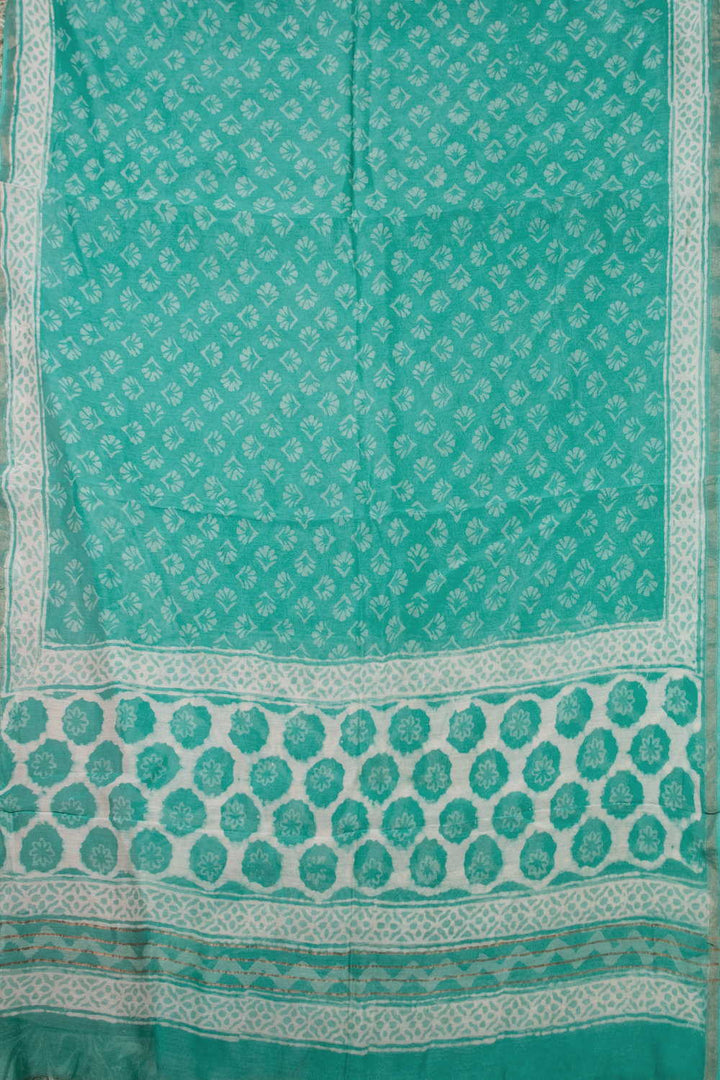 Block Printed Chanderi Suits - Matkatus