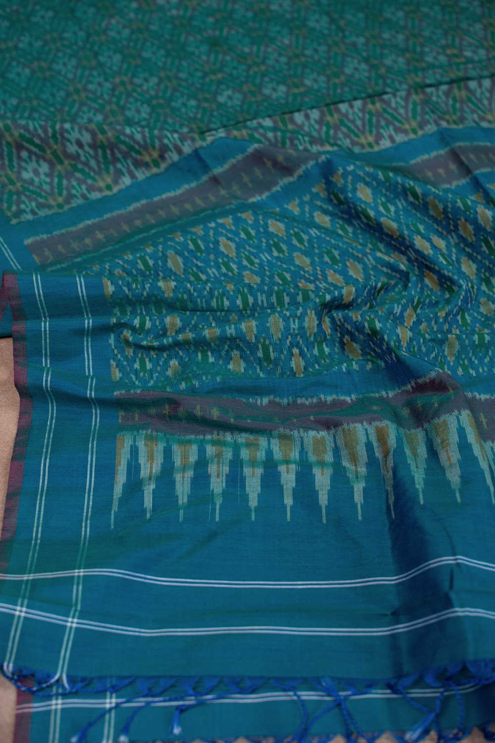 Silk Cotton Dupatta - Matkatus 