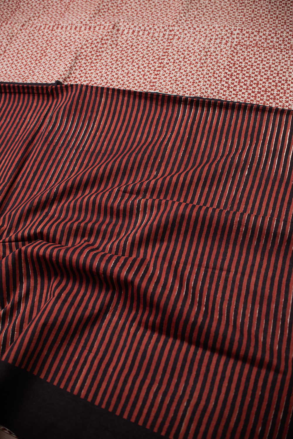 Block Printed Cotton Sarees - Matkatus 