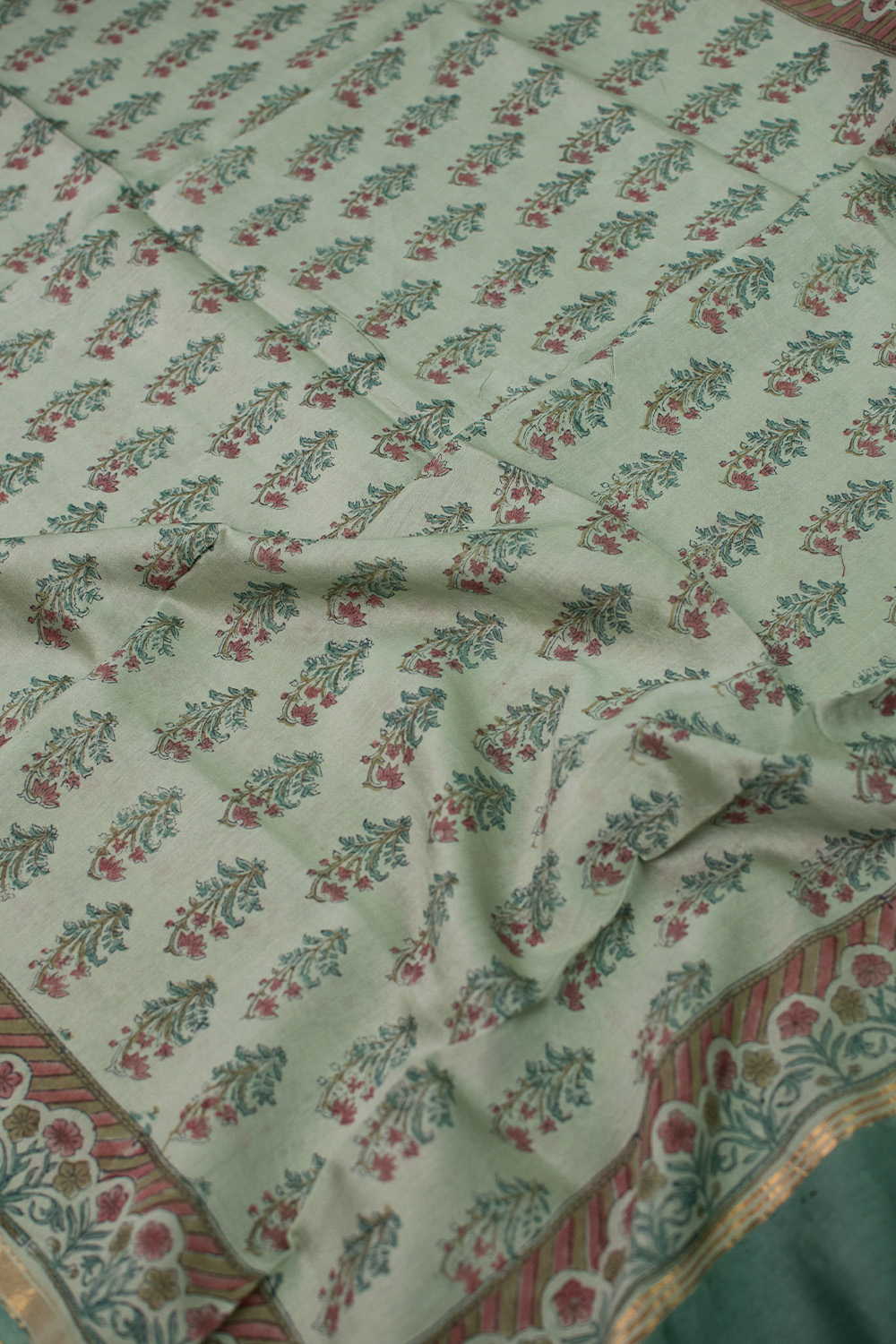 Chanderi silk Cotton Dupatta - Matkatus