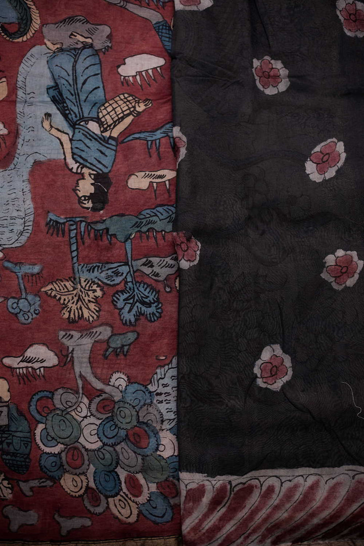 Hand Painted Sarees - Matkatus 