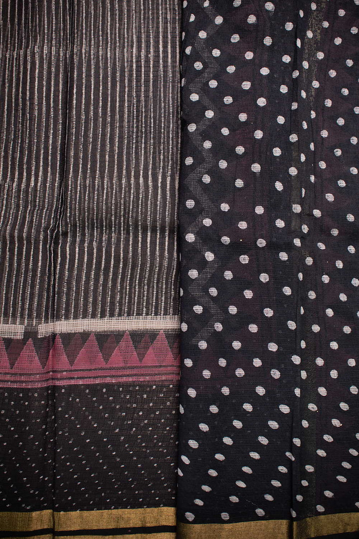 Block Printed Saree - Matkatus