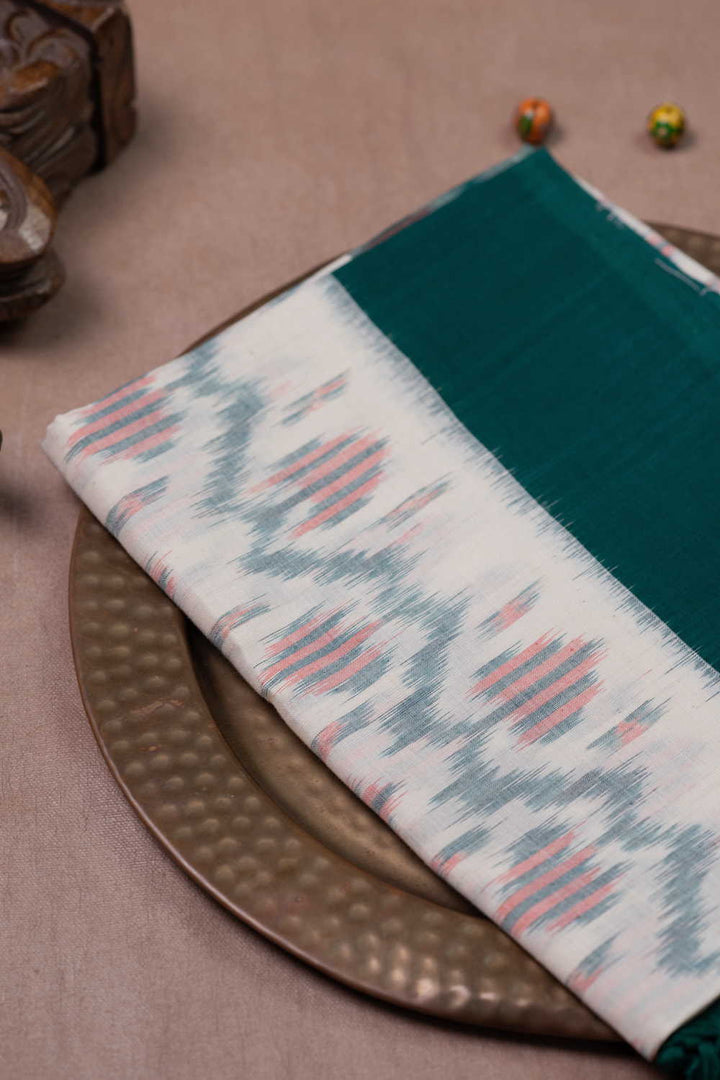 Ikat Cotton Dupatta - Matkatus 
