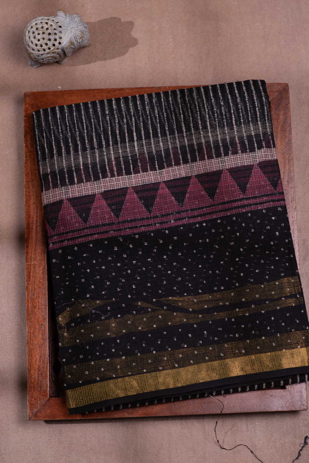 Block Printed Saree - Matkatus