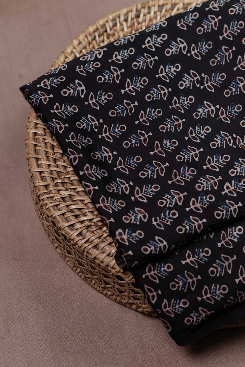 Ajrak Modal Silk Fabric - Matkatus 