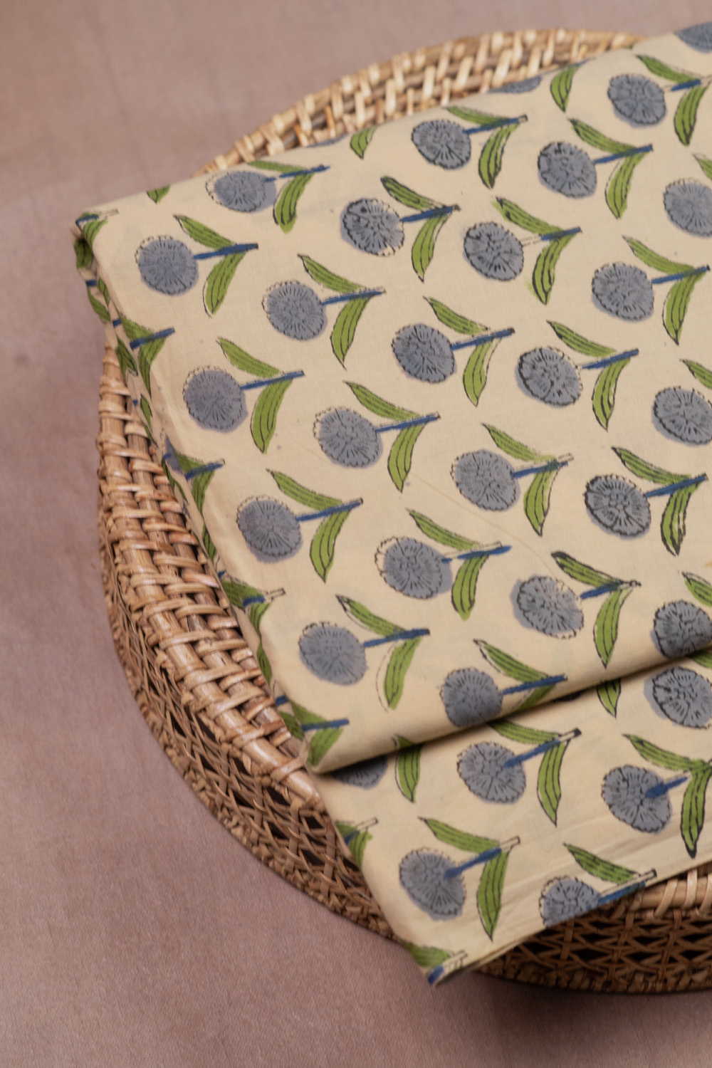 Block Printed Fabric - Matkatus 