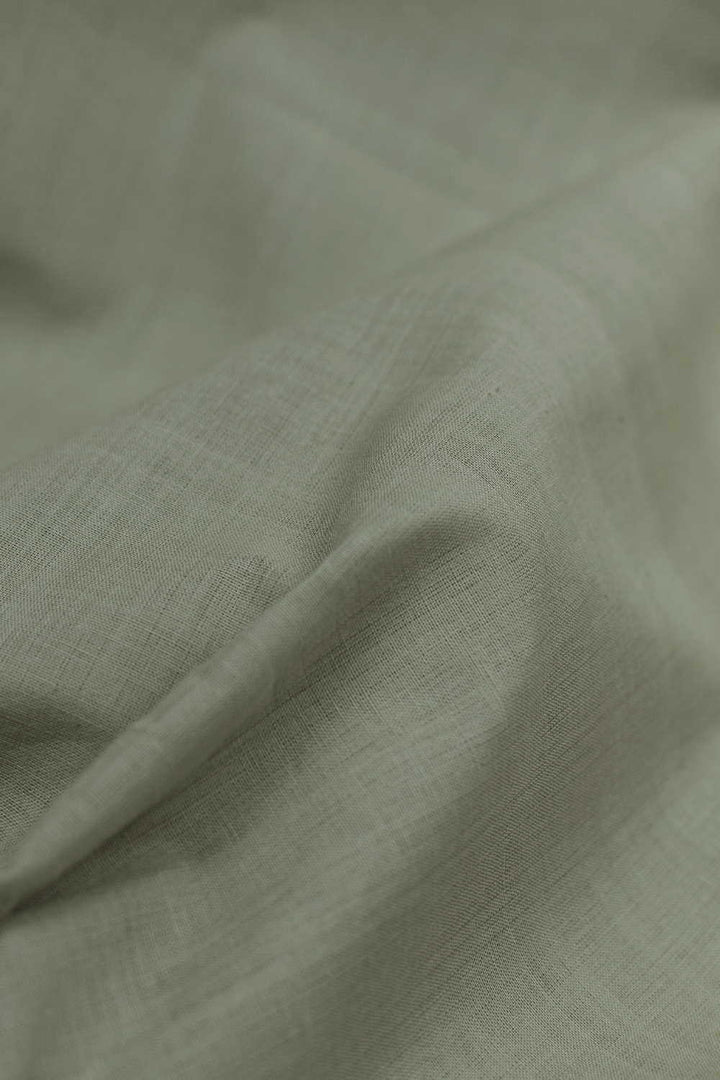 Shades of Grey Mangalagiri Cotton Fabric