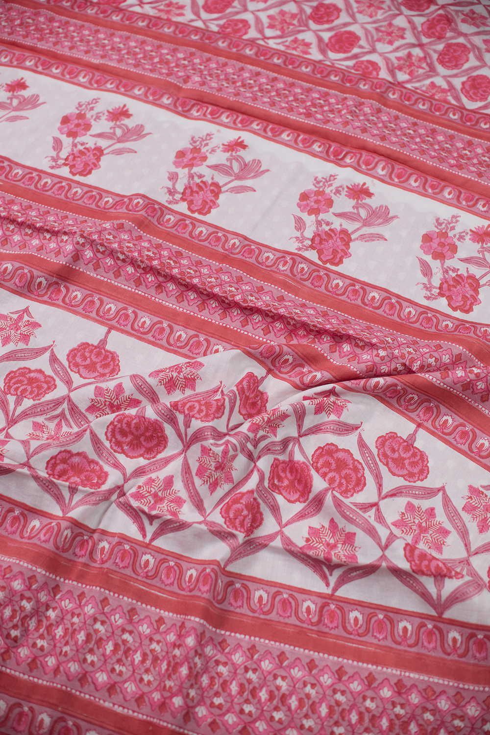 Block Printed Cotton Saree - Matkatus