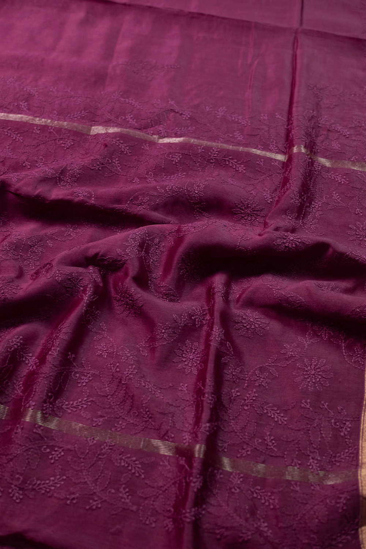 Chikankari Saree - Matkatus 