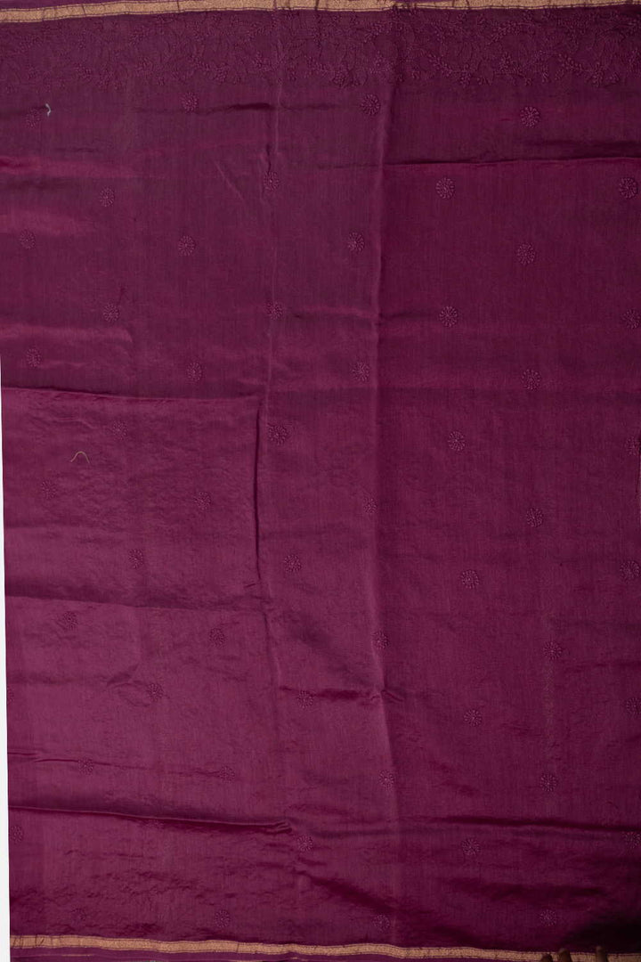 Embroidered Saree - Matkatus