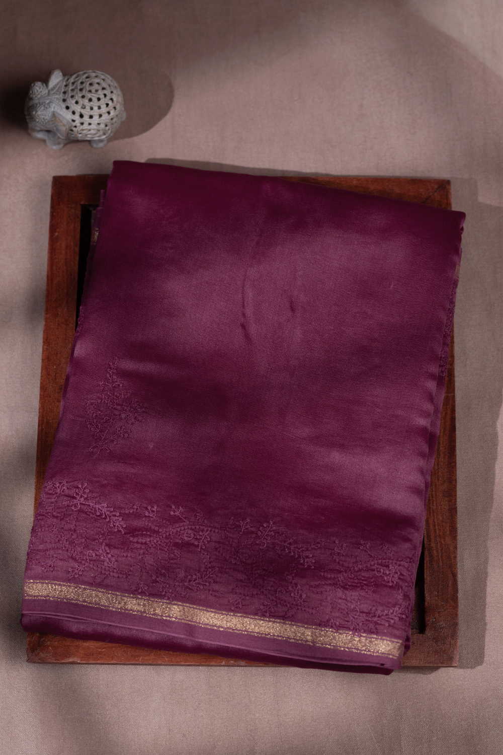 Embroidered Saree - Matkatus