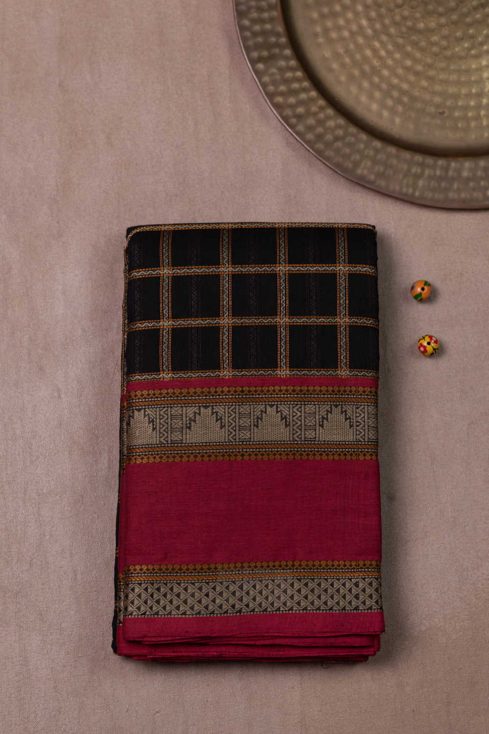 Traditional Cotton Saree - Matkatus 