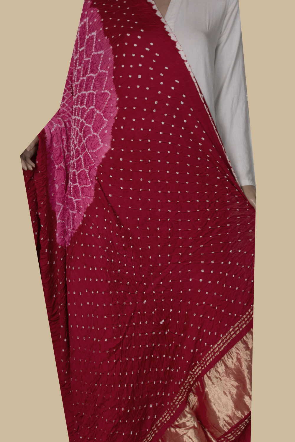 Bandhani Dupatta - Matkatus