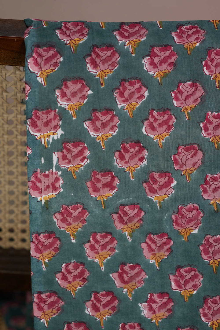 Block Printed Fabric - Matkatus 