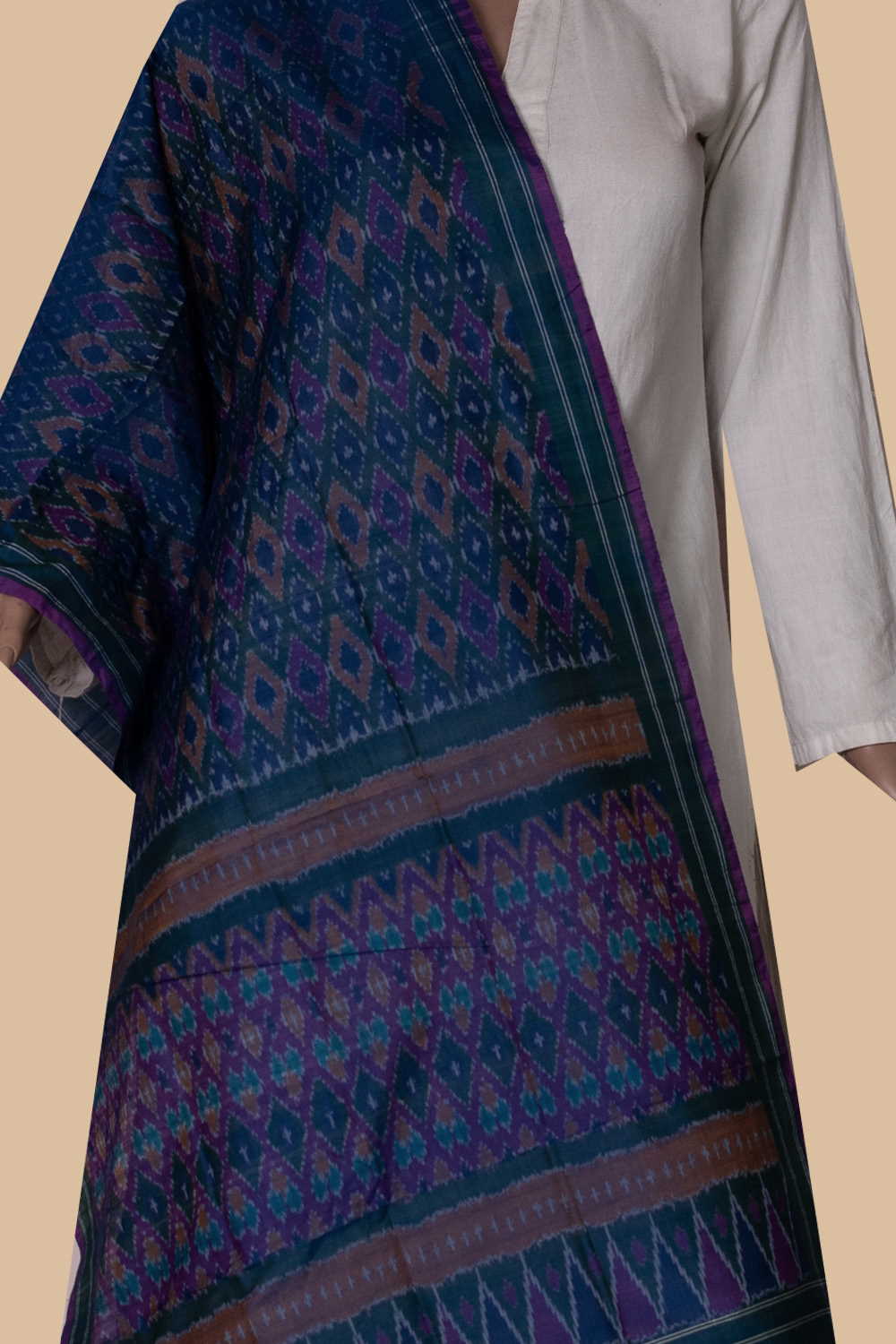 Silk Cotton Stole - Matkatus