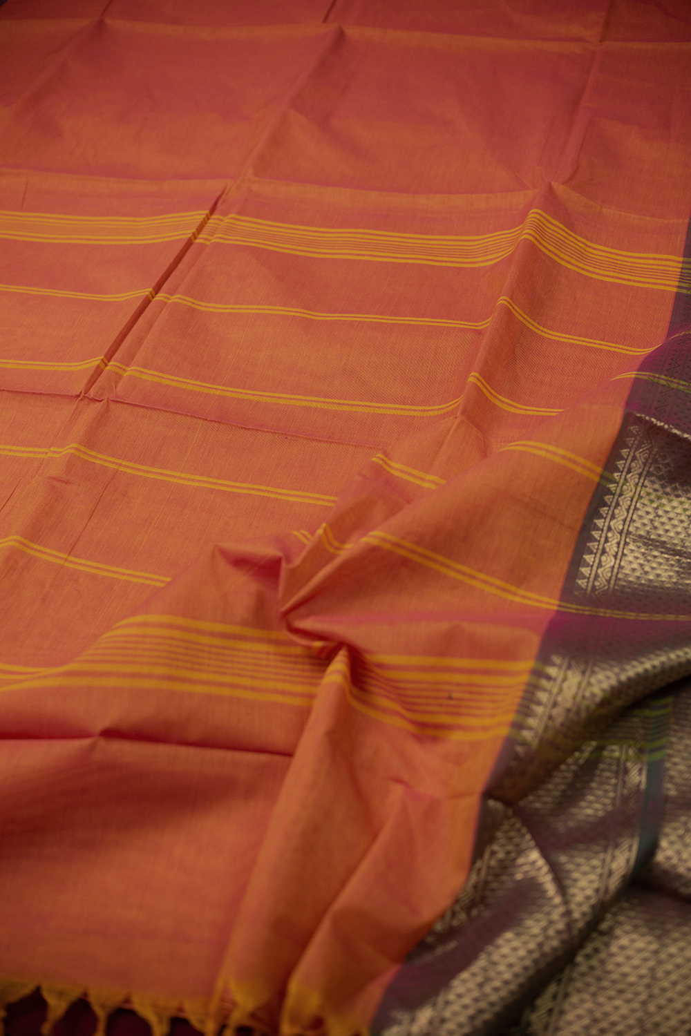 Traditional Cotton Saree - Matkatus 