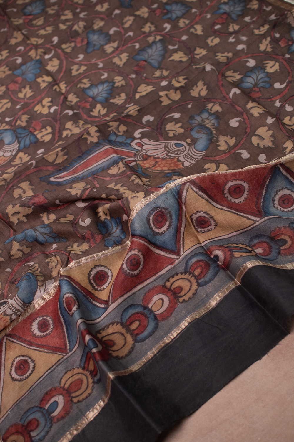 Kalamkari Dupatta - Matkatus 