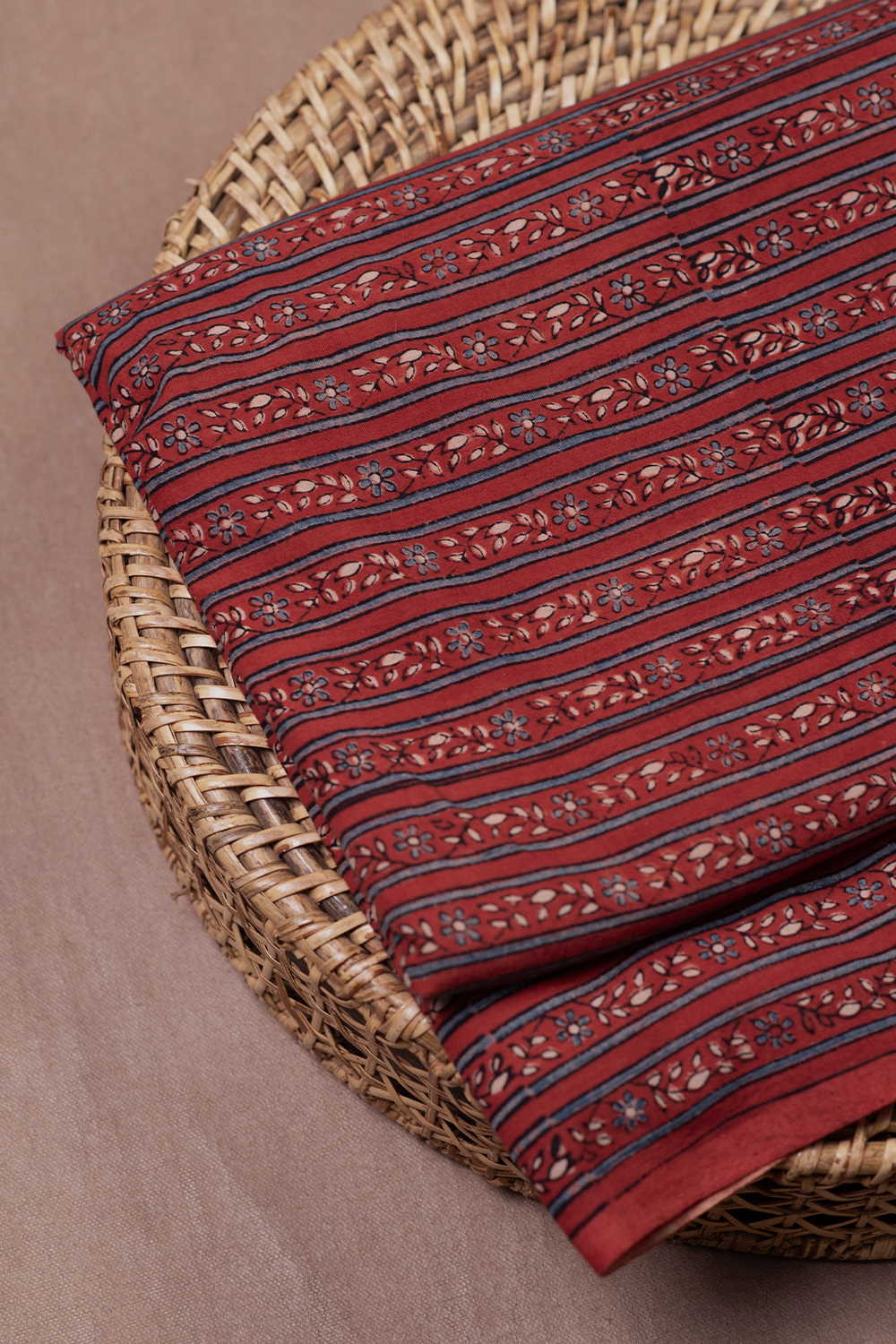 Ajrak Cotton Fabric - Matkatus 