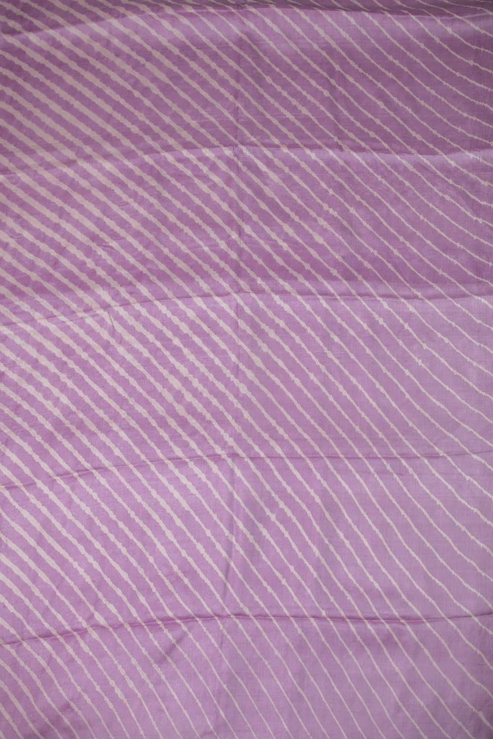 Striped Pink Leheriya Tussar saree