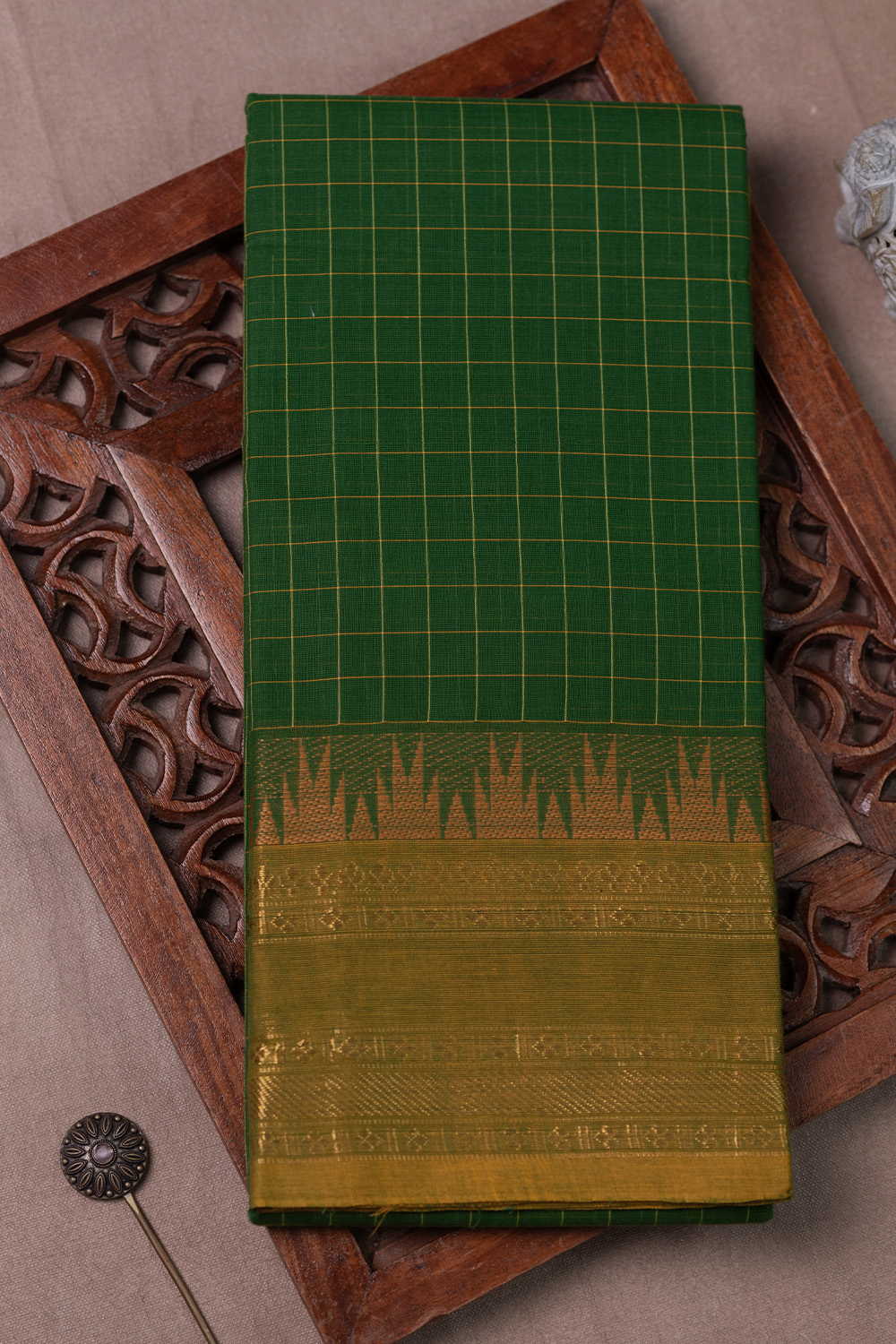 Kanchi Cotton Saree - Matkatus 