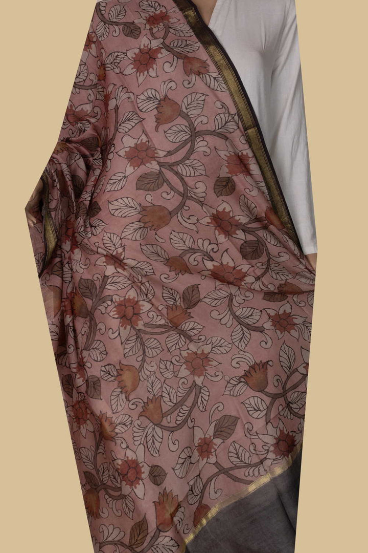 Hand Painted Dupatta - Matkatus 