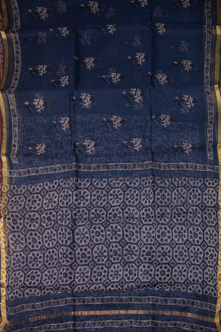 Block Printed Saree - Matkatus