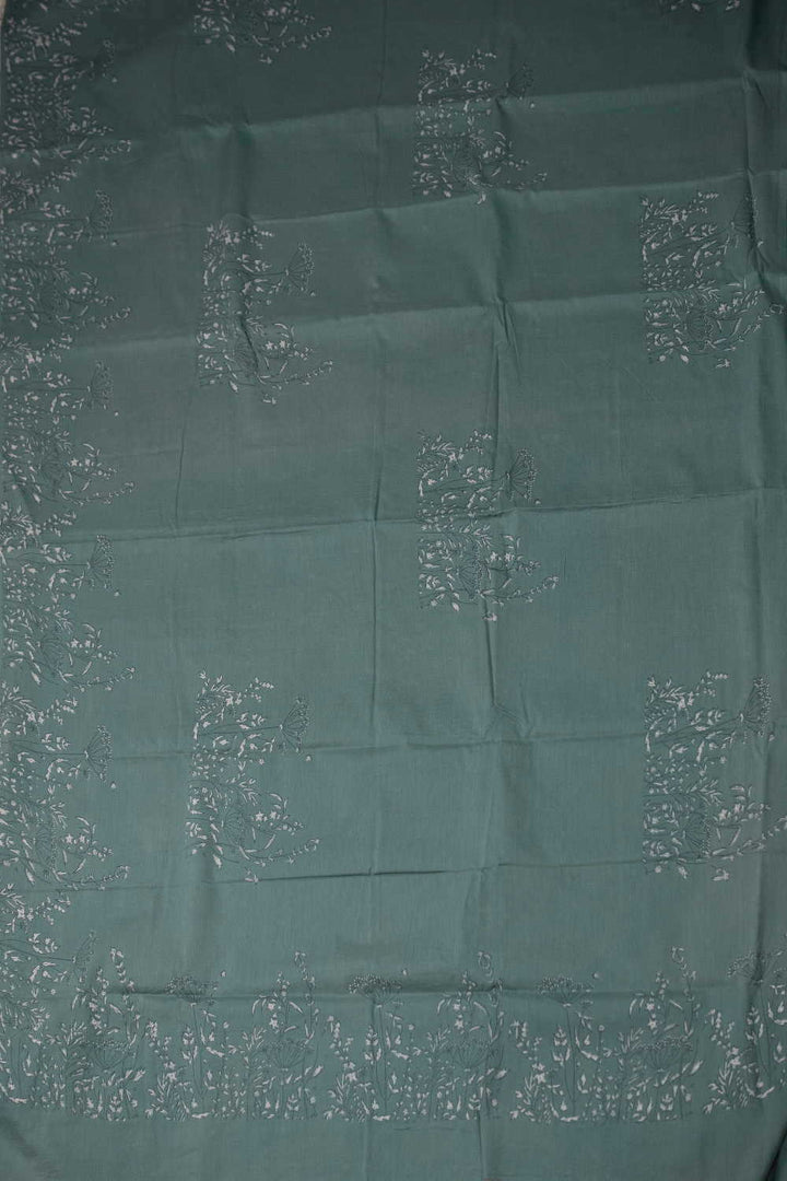 Block Printed Cotton Saree - Matkatus