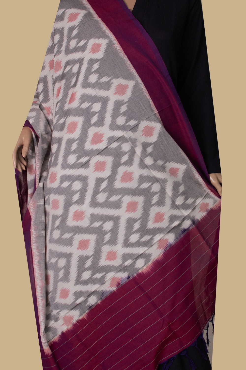 Cotton Dupatta - Matkatus 