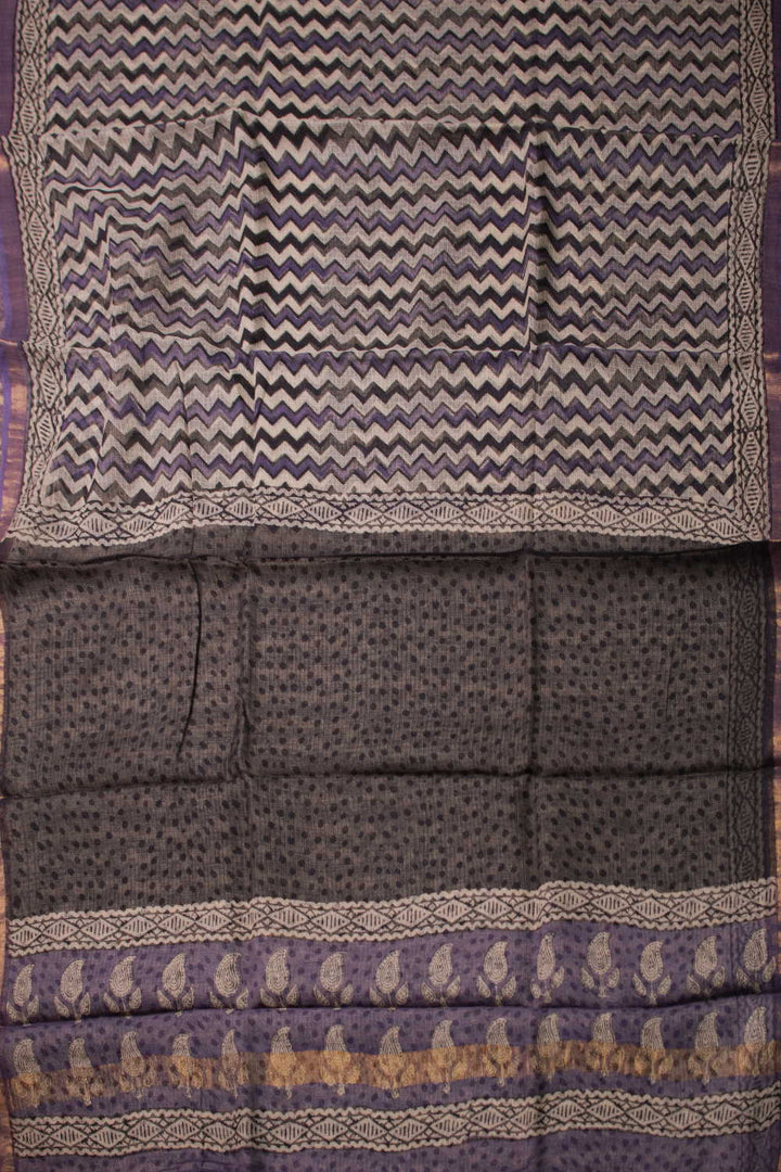Block Printed Saree - Matkatus