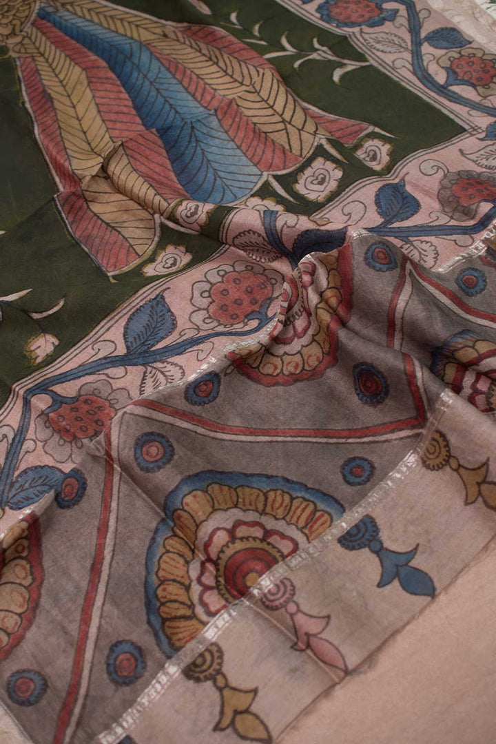 Kalamkari Dupatta - Matkatus 