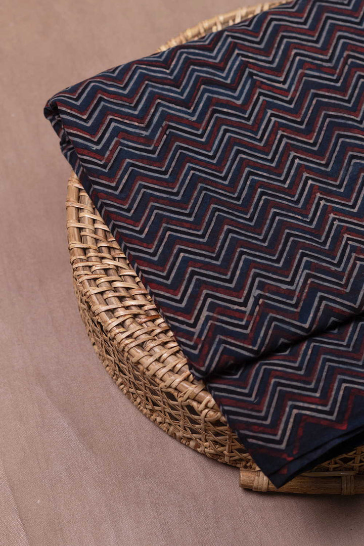 Ajrak Print Fabric - Matkatus