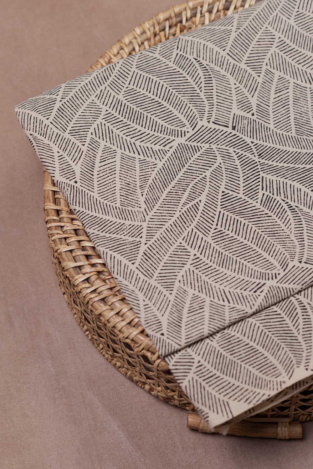 Block Printed Fabric-Matkatus 