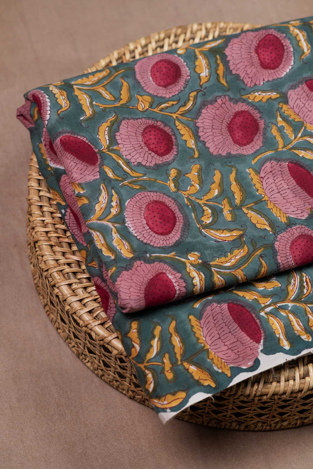 Block Printed Fabric - Matkatus 