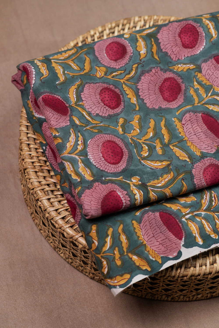 Block Printed Fabric - Matkatus 