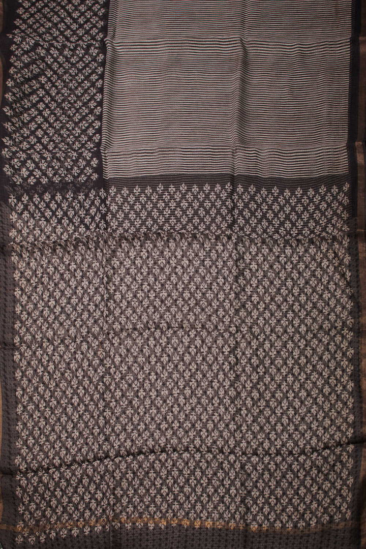 Block Printed Saree - Matkatus