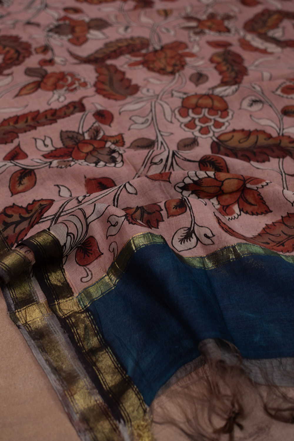 Silk Cotton Dupatta - Matkatus 