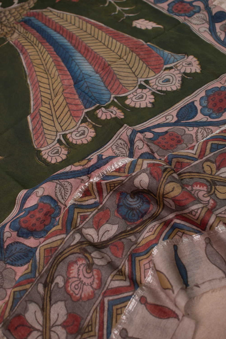 Kalamkari Dupatta - Matkatus 
