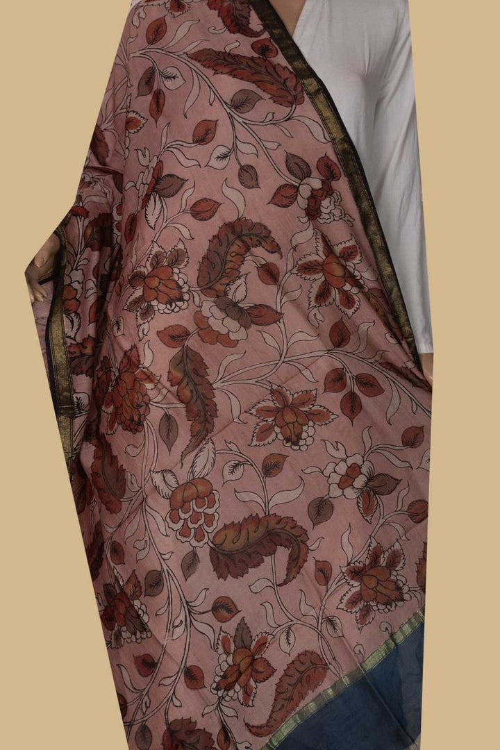 Hand Painted Dupatta - Matkatus 
